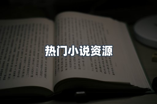 热门小说资源